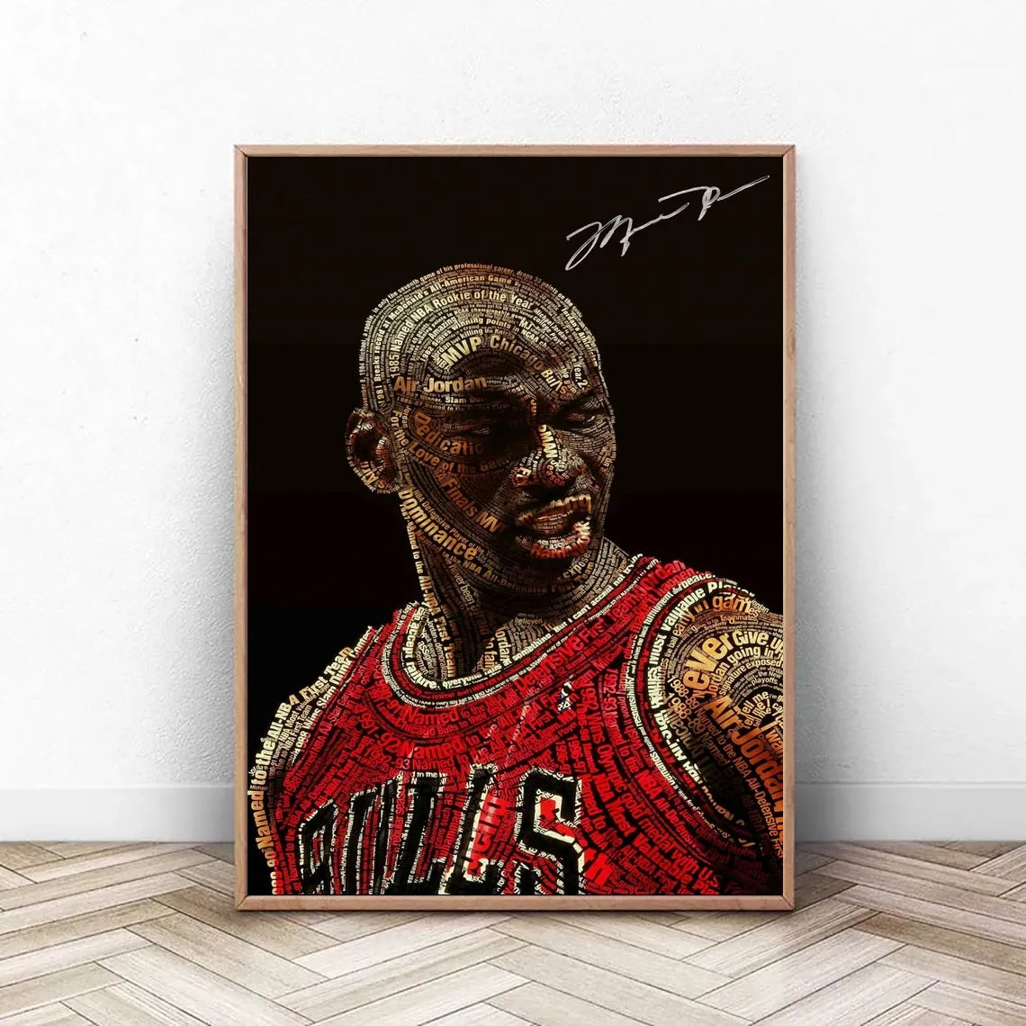 Michael Jordan fan art Poster